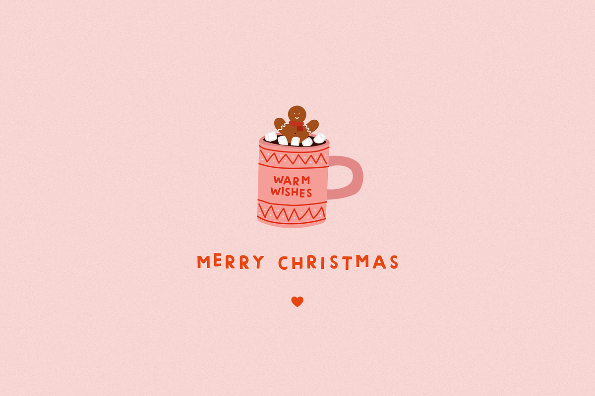 Cute Christmas vector clipart, a Decorative Illustration by viktoriiavk (Photo 7 of 7)