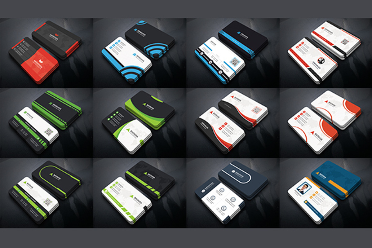 Professional Business Card Bundle, a Business Card Template by InfinityArt (Photo 1 of 5)