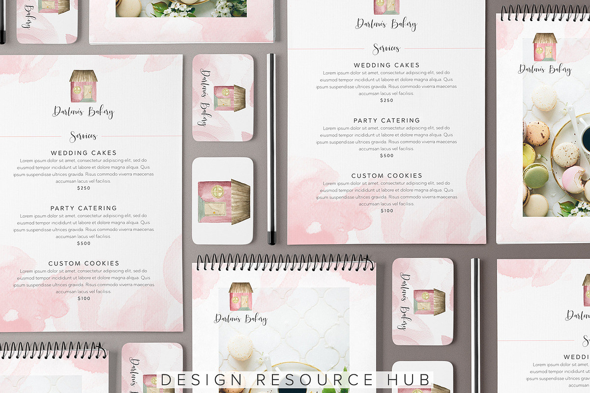 Watercolor Art Pack: Build A House, an Illustration by Design Resource Hub (Photo 6 of 10)