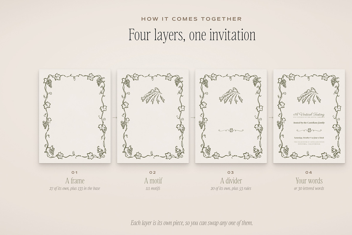 Vacation Invitation Creator Bundle, an Object Graphic by The October Creative (Photo 5 of 18)
