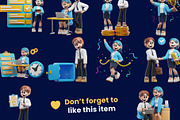Business & Startup 3D Character Illu, a Characters & Person 3D Model by orenjidesign (Thumbnail 8 of 8)