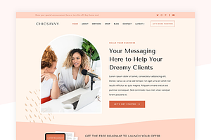 ChicSavvy Elementor WordPress Theme