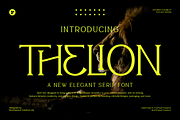 Thelion - Elegant Serif Font, a Serif Font by roomspace creative lab (Thumbnail 1 of 12)