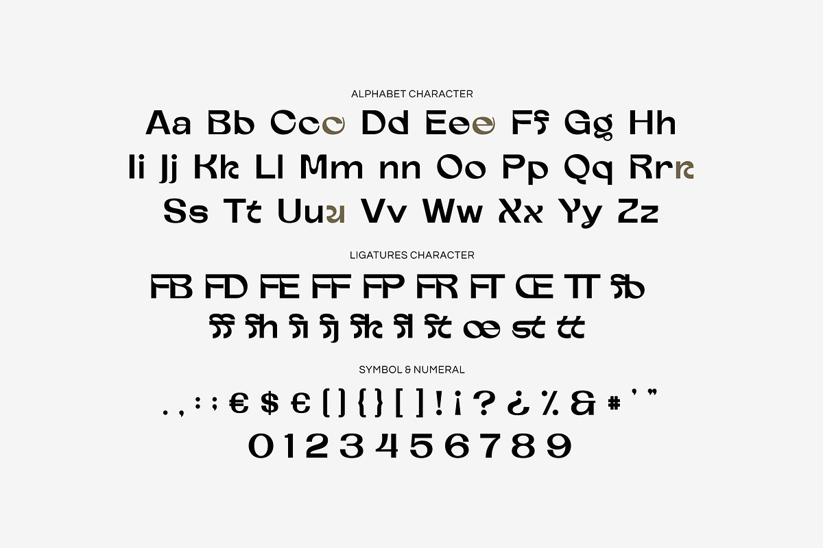 Atelier - Clean Modern Display Font, a Sans Serif Font by Imoodev (Photo 5 of 5)