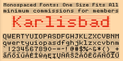 Karlisbad, a Font by Ingrimayne Type (Thumbnail 3 of 6)