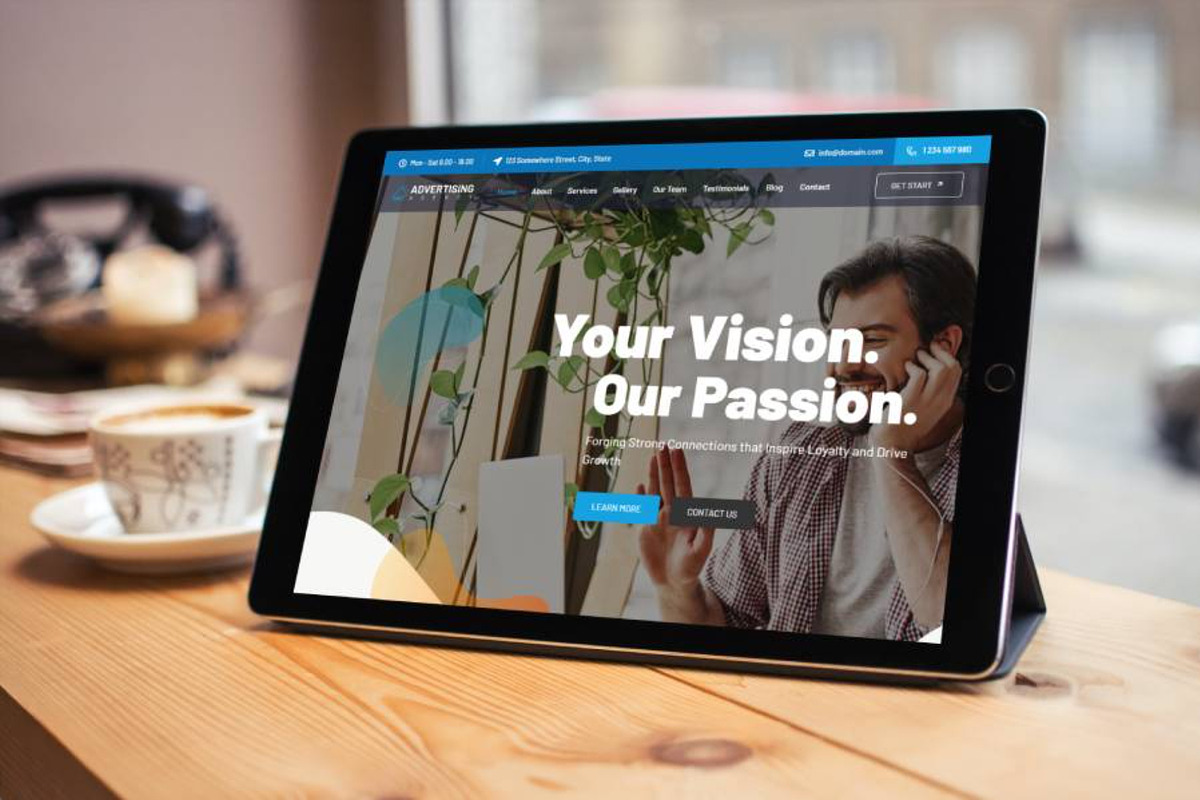 Advertising Agency WordPress Theme preview 4