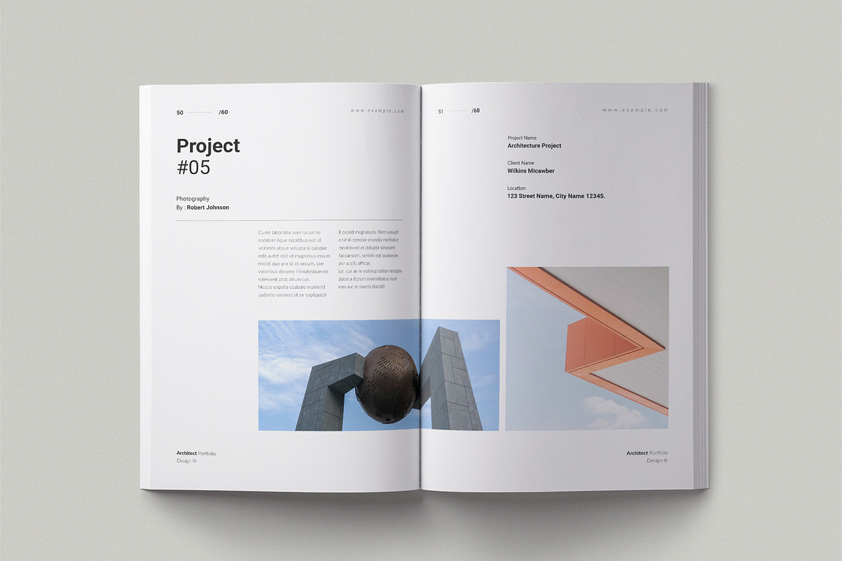 Architecture Portfolio Template, a Brochure Template by TemplateFolio-Shop (Photo 18 of 25)