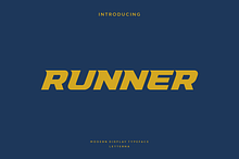 Runner - Modern Sport Typeface