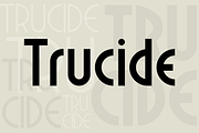 Trucide font family, a Sans Serif Font by vlad.berla (Thumbnail 2 of 7)