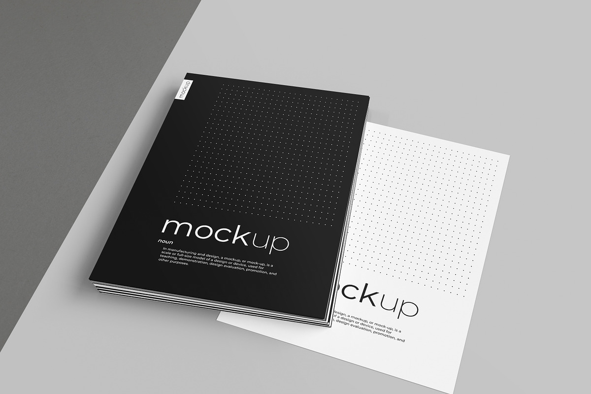 Flyer / CV Mockup Bundle, a Mockup by KIPET (Photo 24 of 32)