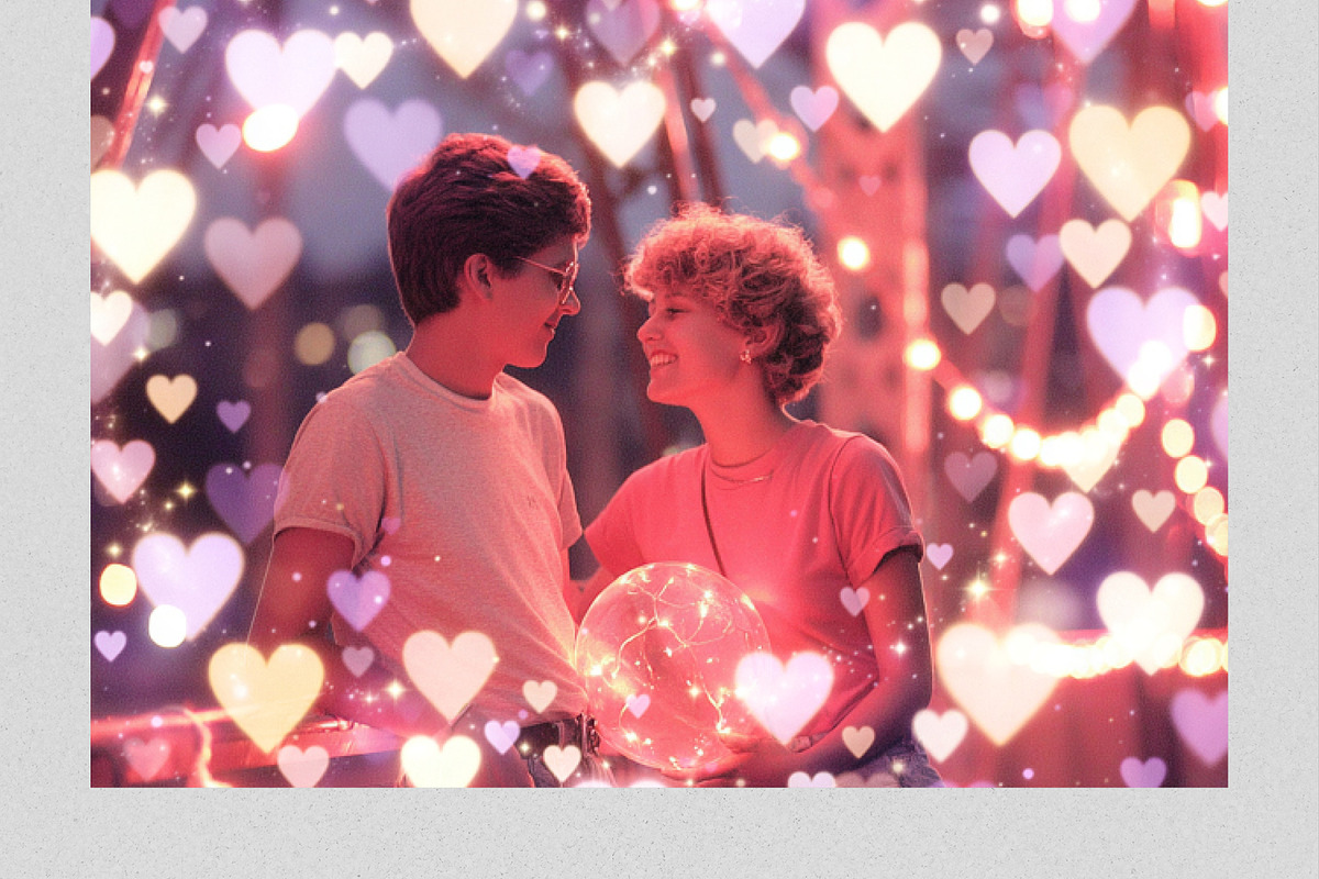 Valentine Heart Bokeh Overlays, a Texture Graphic by PhotoSpirit (Photo 5 of 8)