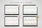 Digital Wedding Spreadsheet, a Templates & Theme by BRANDcontent (Thumbnail 8 of 8)