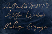 Midnight Brush & SVG Font, a Script Font by Cruzine (Thumbnail 10 of 19)