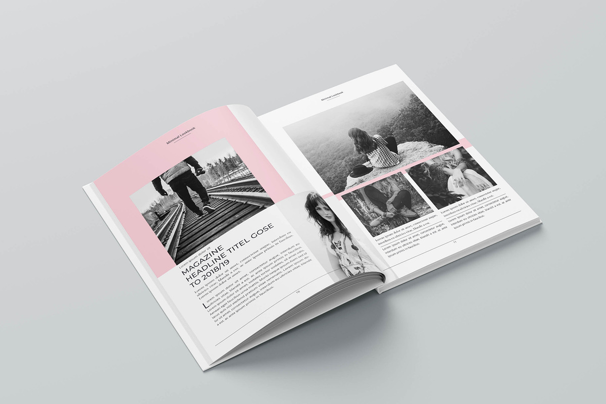 Fashion Magazine Templates, a Magazine Template by obidullah_01 (Photo 8 of 14)