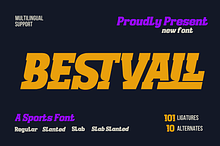 BESTVALL | Athletic Font