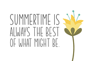 Summer Garden Typeface, a Script Font by Seemly Fonts (Thumbnail 2 of 5)