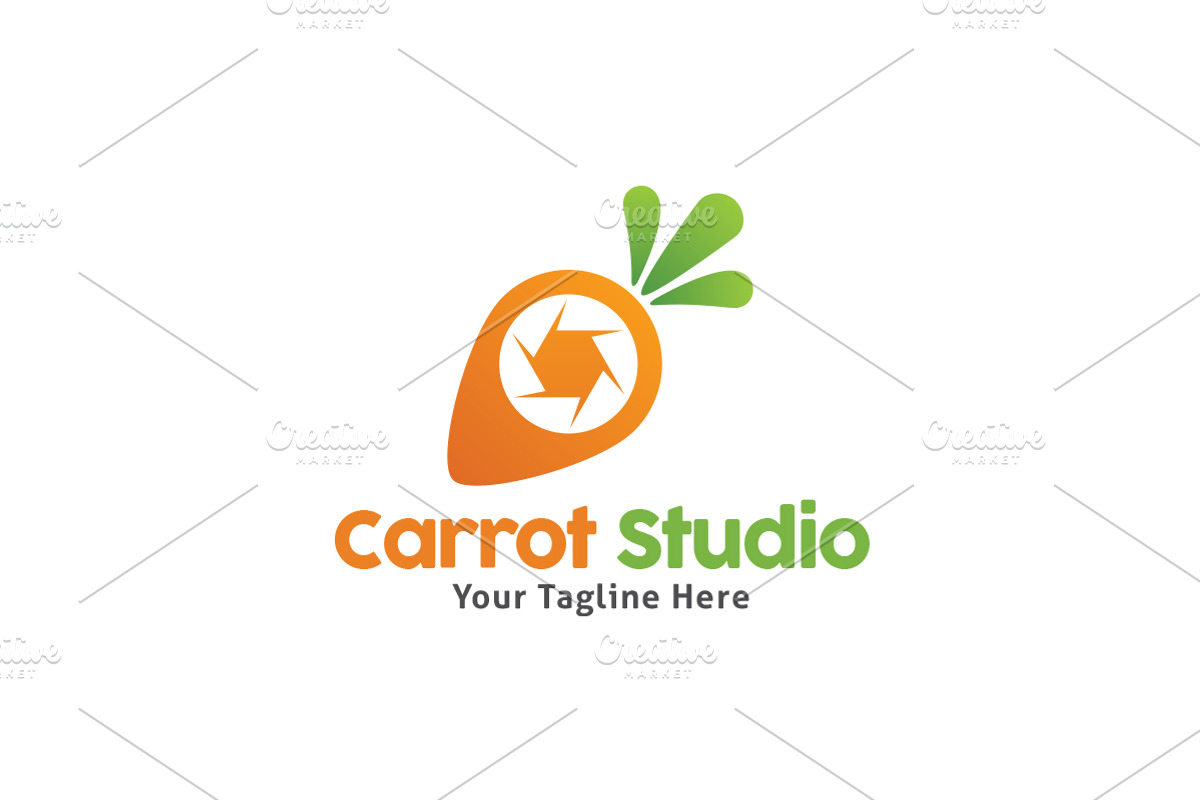 Carrot Studio Logo, a Branding & Logo Template by Martin-Jamez (Photo 1 of 3)