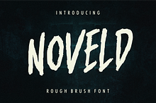 Noveld Brush Font