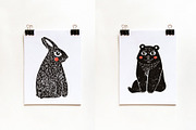 Cute animals BUNDLE, an Animal Illustration by Mii Lab (Thumbnail 3 of 20)