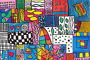 Coloring Book Cover Pattern, a Pattern Graphic by Printable Treasure (Thumbnail 4 of 4)