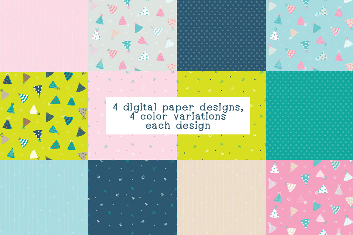 Birthday Buddies Illustration Pack, an Illustration by Quirky Queen Media (Photo 6 of 9)