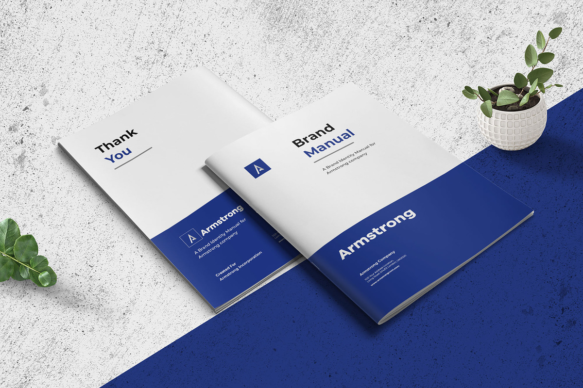 Brand Guideline, a Brochure Template by Graphic Template (Photo 8 of 11)