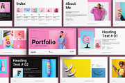 Minimal Portfolio Presentation, a Presentation Template by E-Type (Thumbnail 1 of 5)
