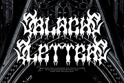 Jasel Ghoshic - Blackletter Font, a Blackletter Font by QR Design Studio (Thumbnail 2 of 8)