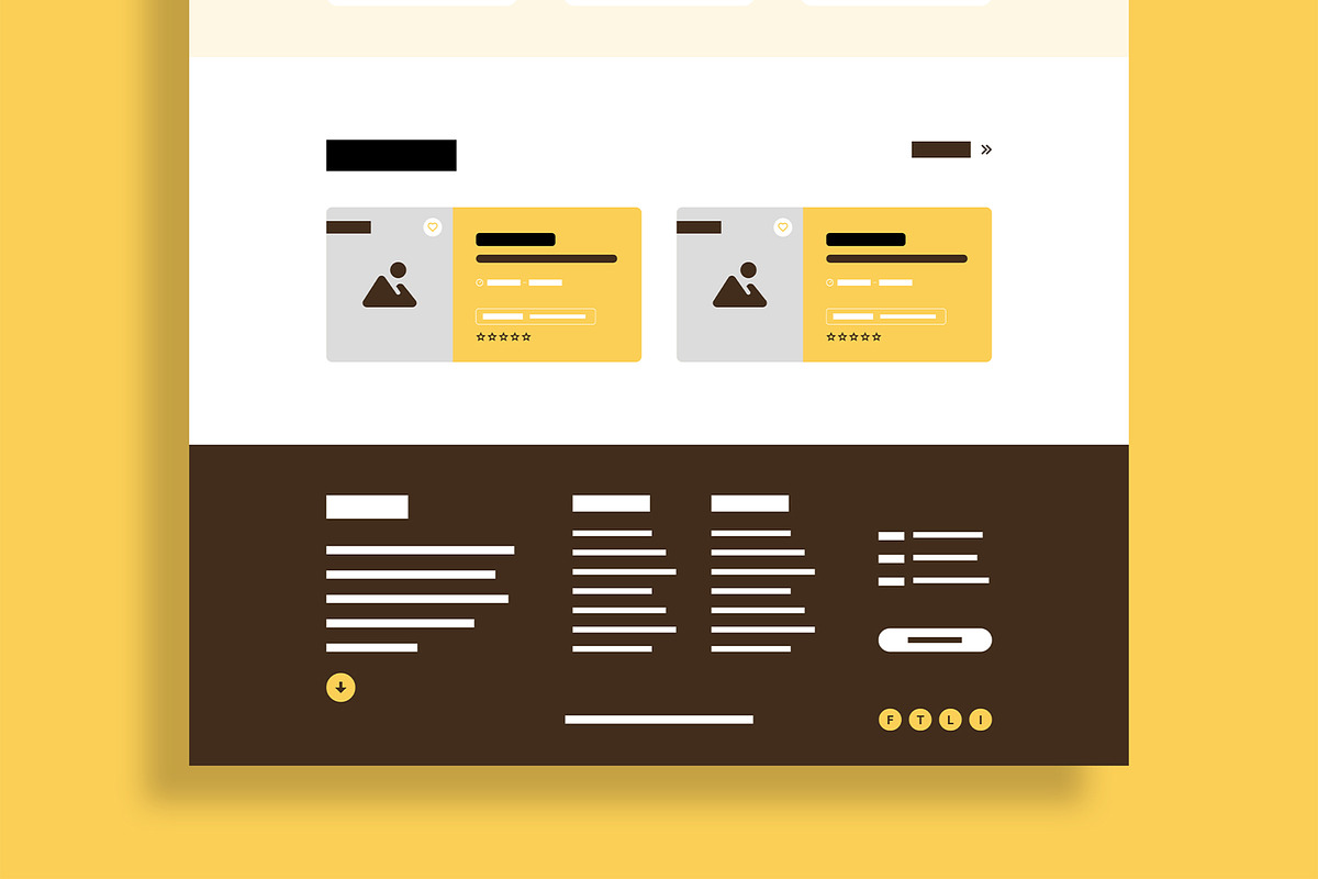 Food Delivery Service Wireframe, a Wireframe Template by MightyDesign (Photo 6 of 9)