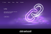 Tech landing page set 2, a Work Illustration by MaximGertsen (Thumbnail 3 of 6)