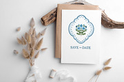 Blue Floral Clipart for Weddings, a Decorative Illustration by Hello Holly Studio (Thumbnail 6 of 10)