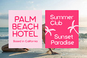 Summer Paradise Vintage Sans Serif, a Sans Serif Font by Schrifted Type (Thumbnail 3 of 8)