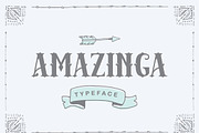 Amazinga Typeface, a Font by ianmikraz (Thumbnail 1 of 4)