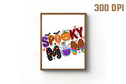 Spooky Mom Halloween Png, an Illustration by Libby Wishes (Thumbnail 3 of 6)