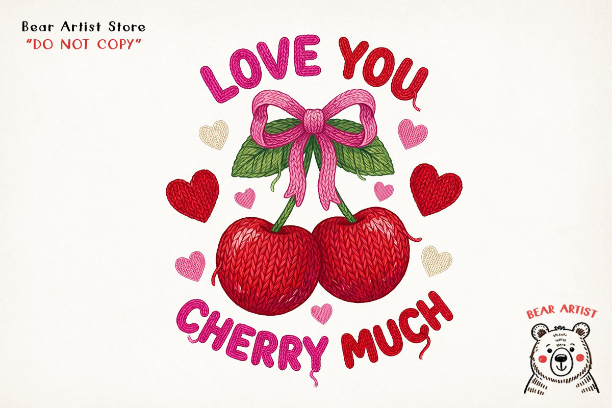 Valentine Crochet Coffee Sublimation, an Illustration by GlitterCraft (Photo 2 of 41)