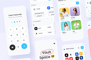 Vault app UI Kit, an App Template by Trung (Thumbnail 5 of 8)