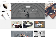 Sarah PSD Blog Theme, a Websites & App Template by thematica (Thumbnail 3 of 11)