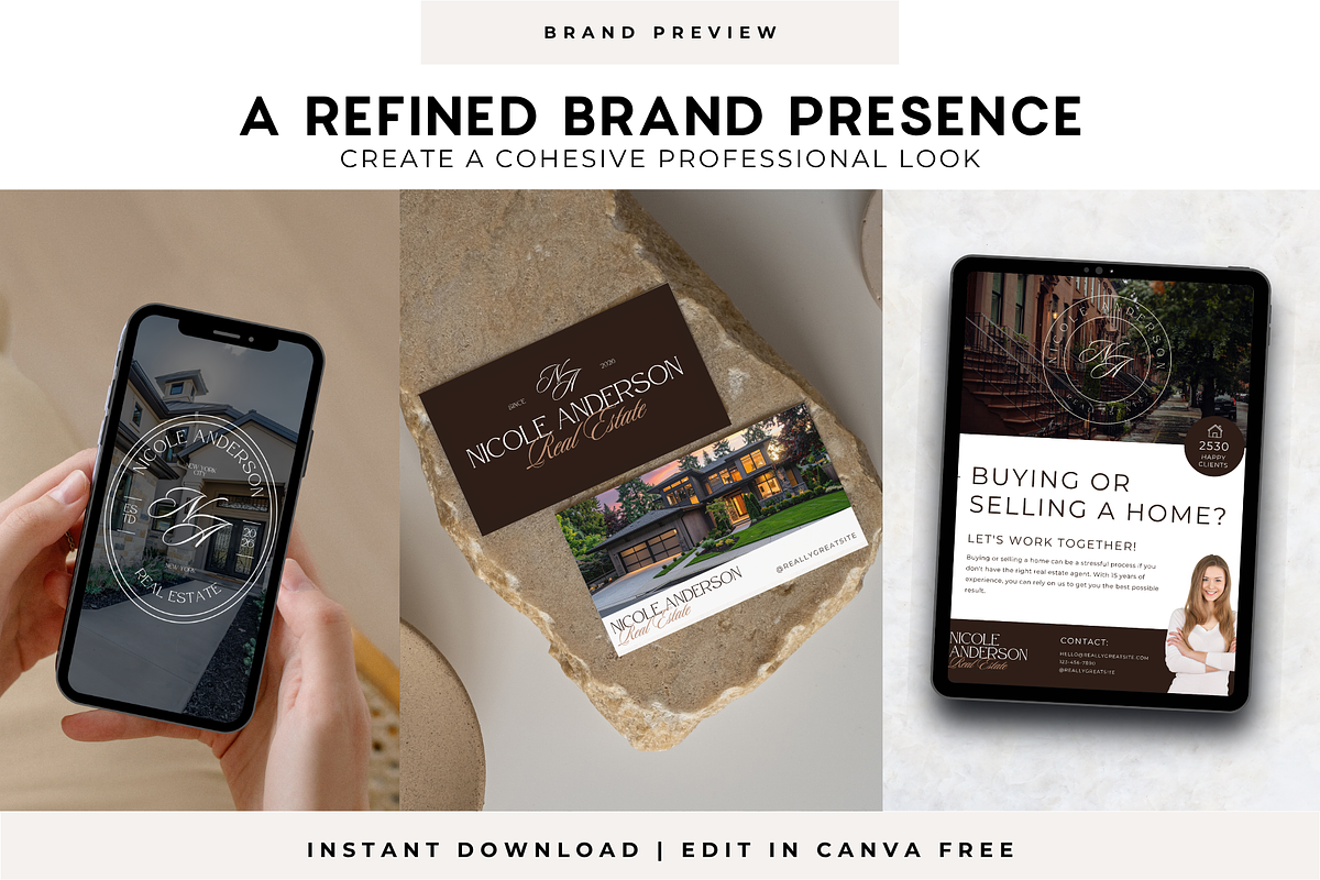Elegant Luxury Canva Logo Kit, a Branding & Logo Template by BrandhavenStudio (Photo 3 of 10)