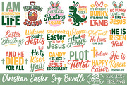 Christian Easter SVG Bundle, an Object Graphic by DollarSmart (Thumbnail 1 of 4)