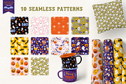 Spooktacular Halloween Clipart pack, an Illustration by Auvrea Studio (Thumbnail 3 of 16)