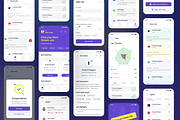 HR & Recruitment App UI Kit, an UI Kit Template by floxui (Thumbnail 3 of 8)