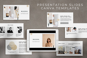 Slide Deck Canva Templates | Masha