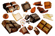 Chocolate Mood Watercolor pack, a Food Illustration by Marge Art (Thumbnail 2 of 2)