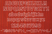 Milk Barn, a Font by Blue Line Design (Thumbnail 3 of 3)