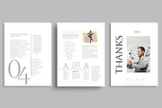 Minimalist E-book Layout, an UI Kit Template by ContestDesign (Thumbnail 6 of 6)