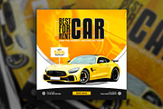 Rent a car social media post, a Social Media Template by Tanmoy Topu (Thumbnail 3 of 11)