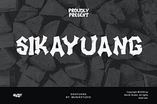 SIKAYUANG FONT