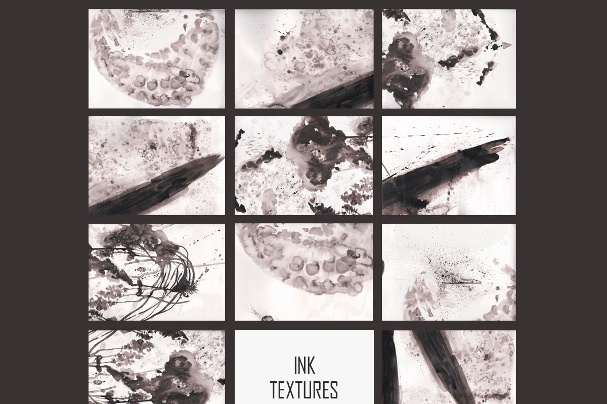 INK TEXTURES, a Texture Graphic by Elisa Ursa (Photo 1 of 6)