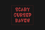 Lnomar Spooky Display Font, a Handwritten Font by Maulana Creative (Thumbnail 2 of 7)