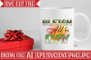 Sleigh All Day Svg Cut File, an Object Graphic by CrexoraLab (Thumbnail 1 of 3)